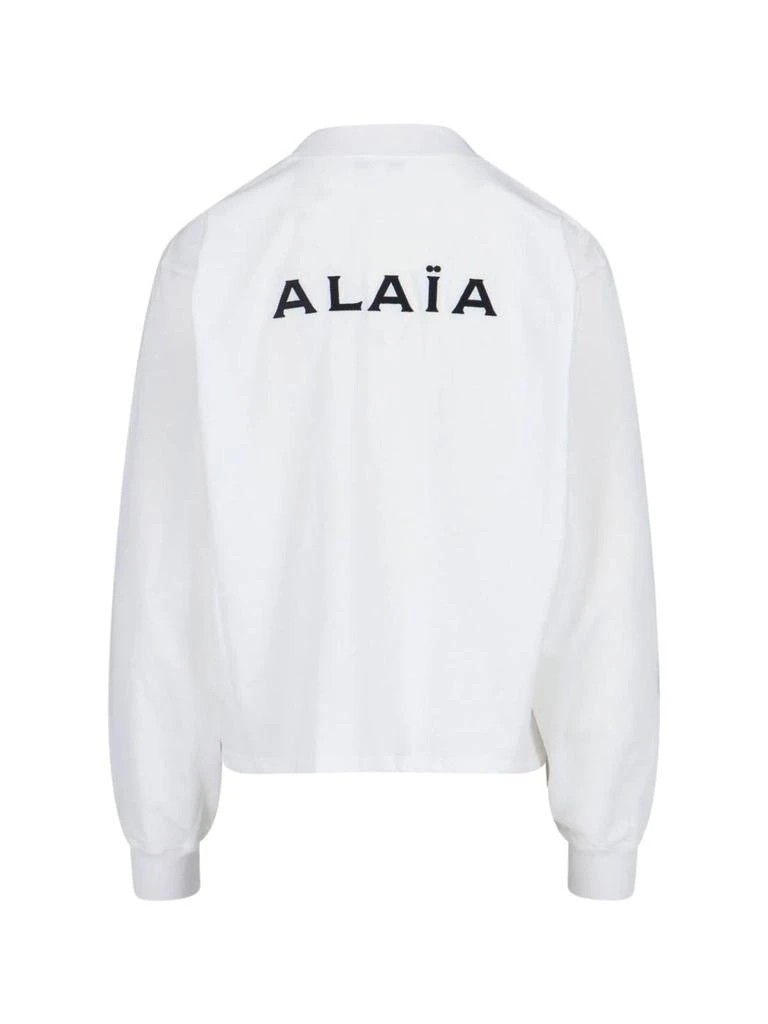 Alaia Logo Crewneck Sweatshirt 3