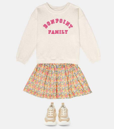 Bonpoint Logo cotton sweatshirt