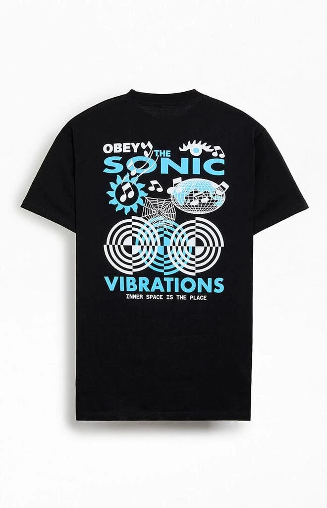 Obey Sonic Vibrations T-Shirt 1
