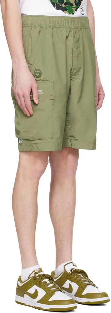 AAPE by A Bathing Ape Khaki Drawstring Shorts 2