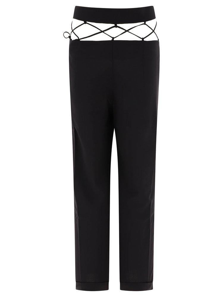 Nensi Dojaka Nensi Dojaka Crisscross Waist Pants