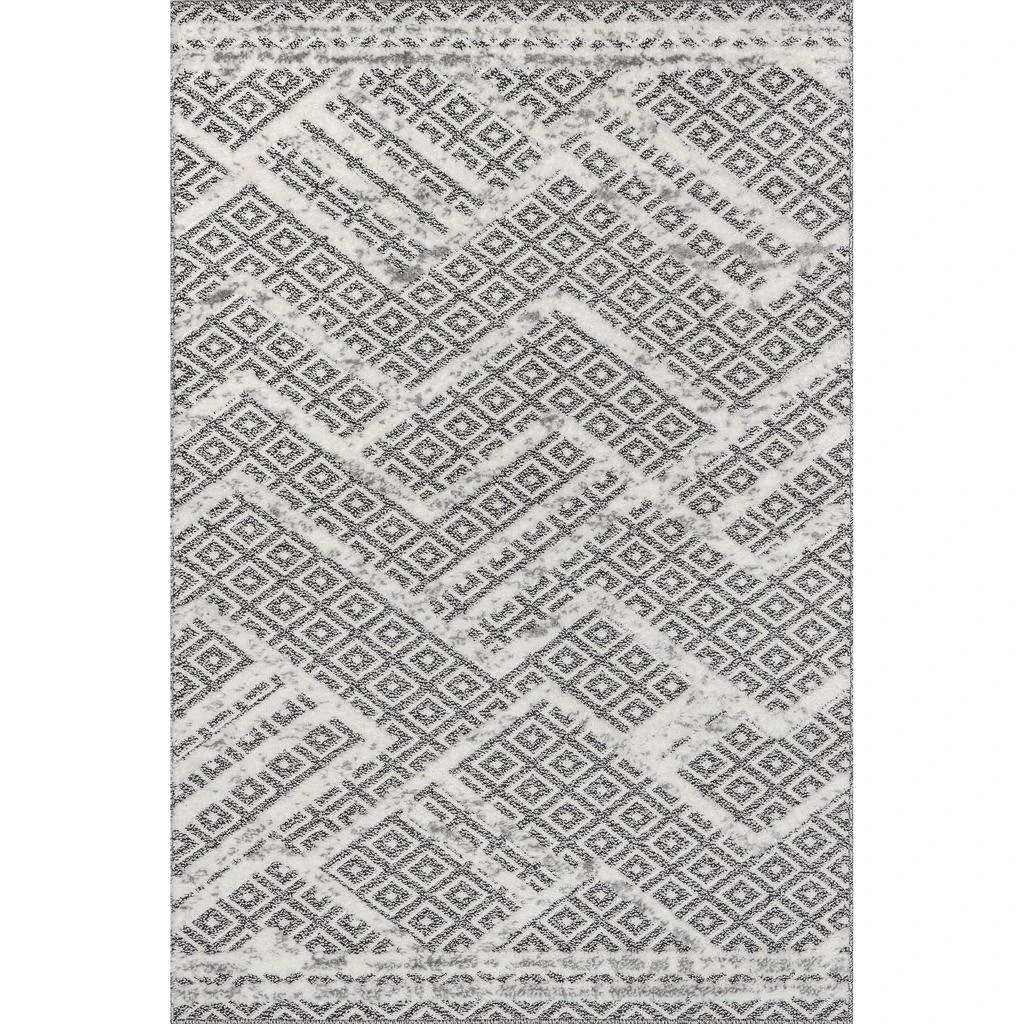 nuLOOM Jannette Modern Geometric Textured Area Rug 2