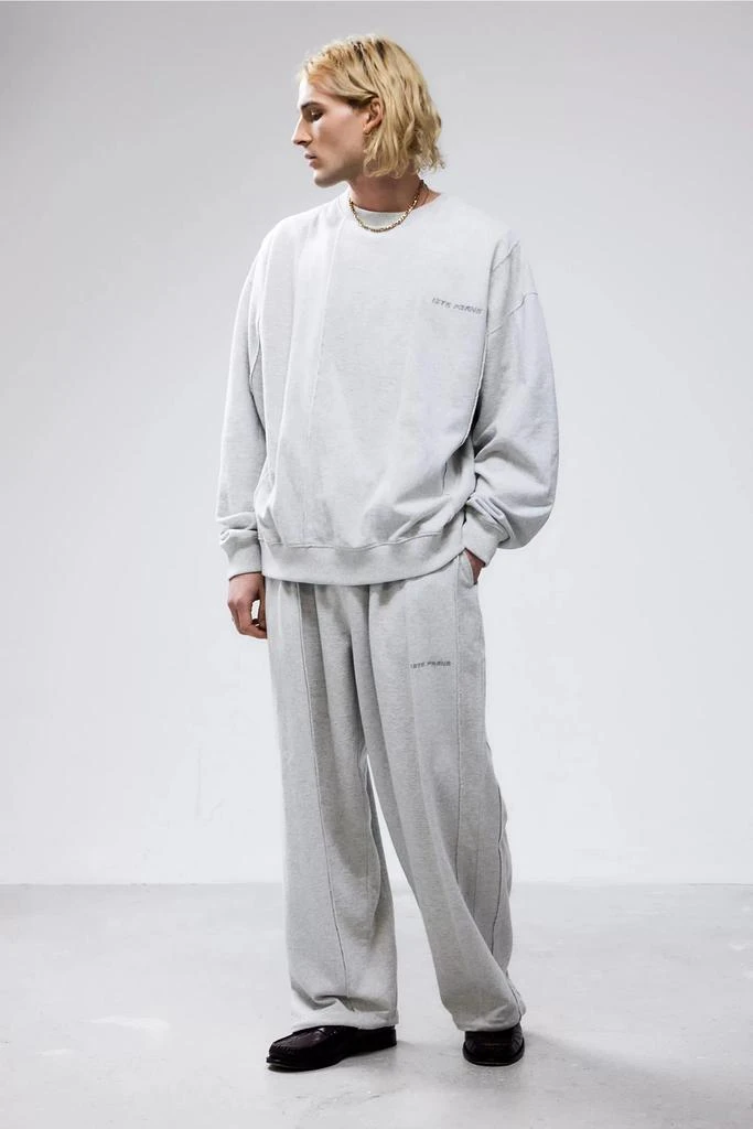 iets frans iets frans... Grey Reverse Panel Sweatshirt 2