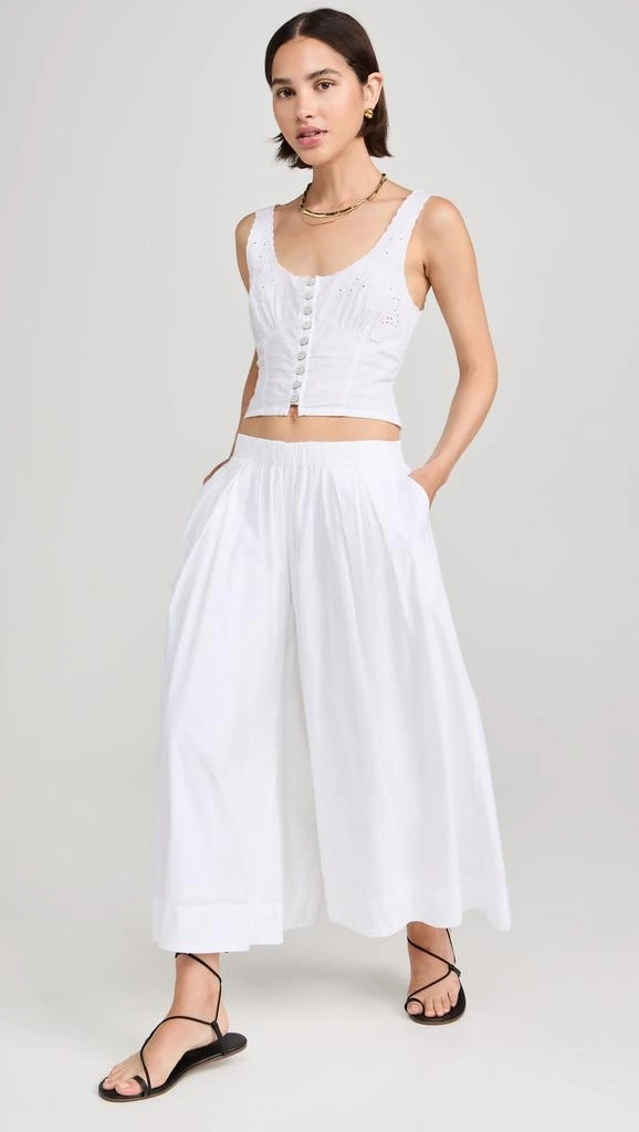Free People Into You Eyelet Pants Set 5