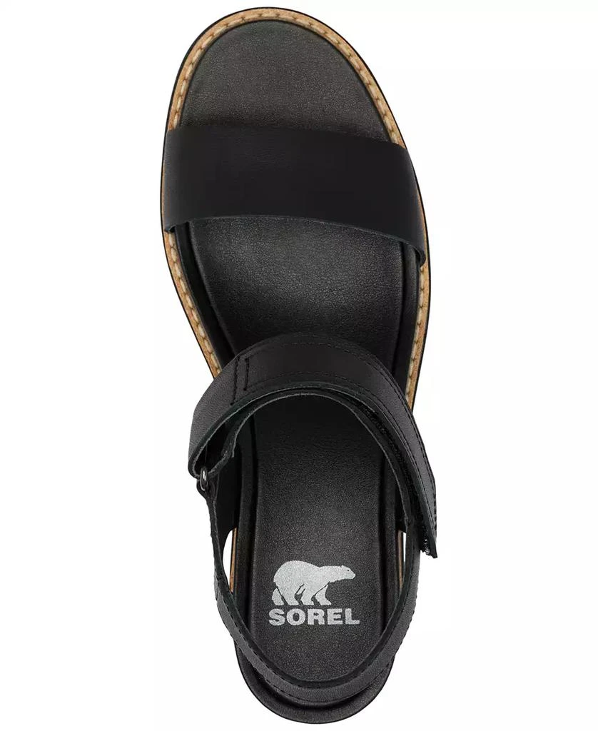 SOREL Women's Joanie IV Y-Strap Wedge Sandals 4