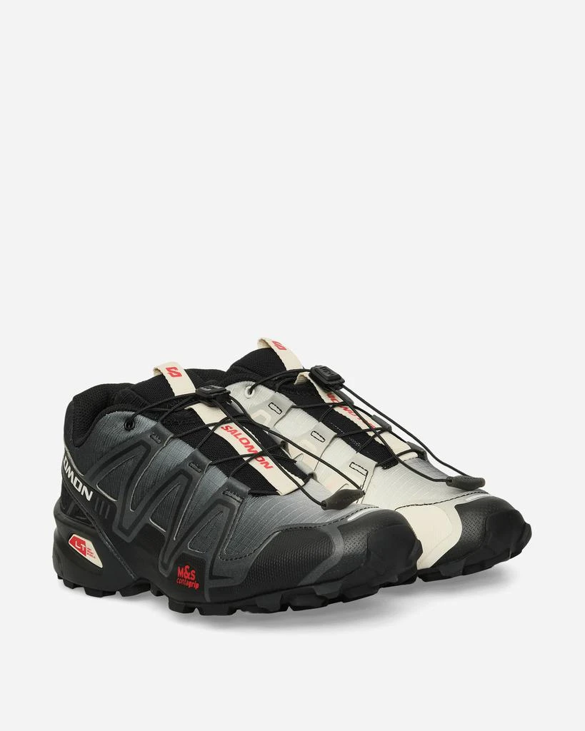 Salomon Speedcross 3 Dual Aura Sneakers Black / Vanilla Ice / Red 2
