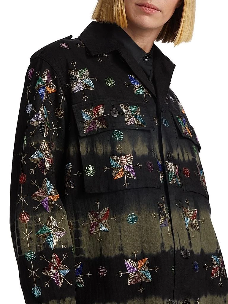 Libertine Atlas Mountains Tie-Dye Cotton Jacket 6