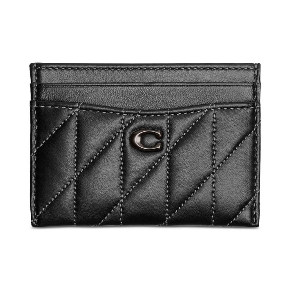 COACH Essential Quilted Pillow Leather Card Case