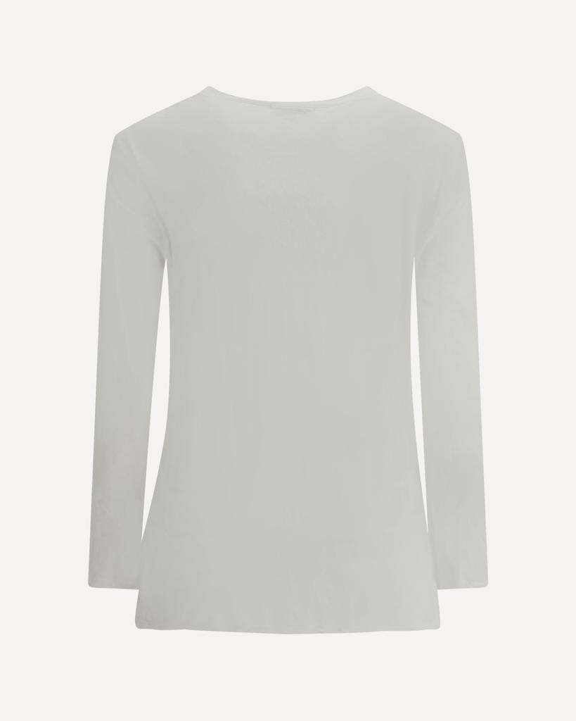 James Perse Semi-transparent Long Sleeve Jersey
