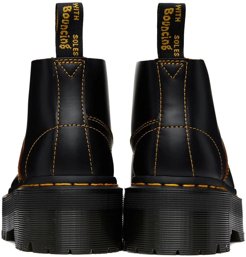 Dr. Martens Black Church Platform Monkey Derbys 2