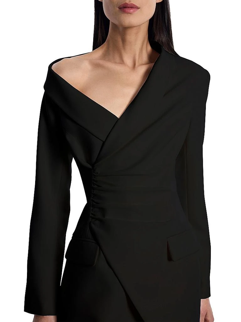 BCBG Asymmetrical Blazer Dress 6