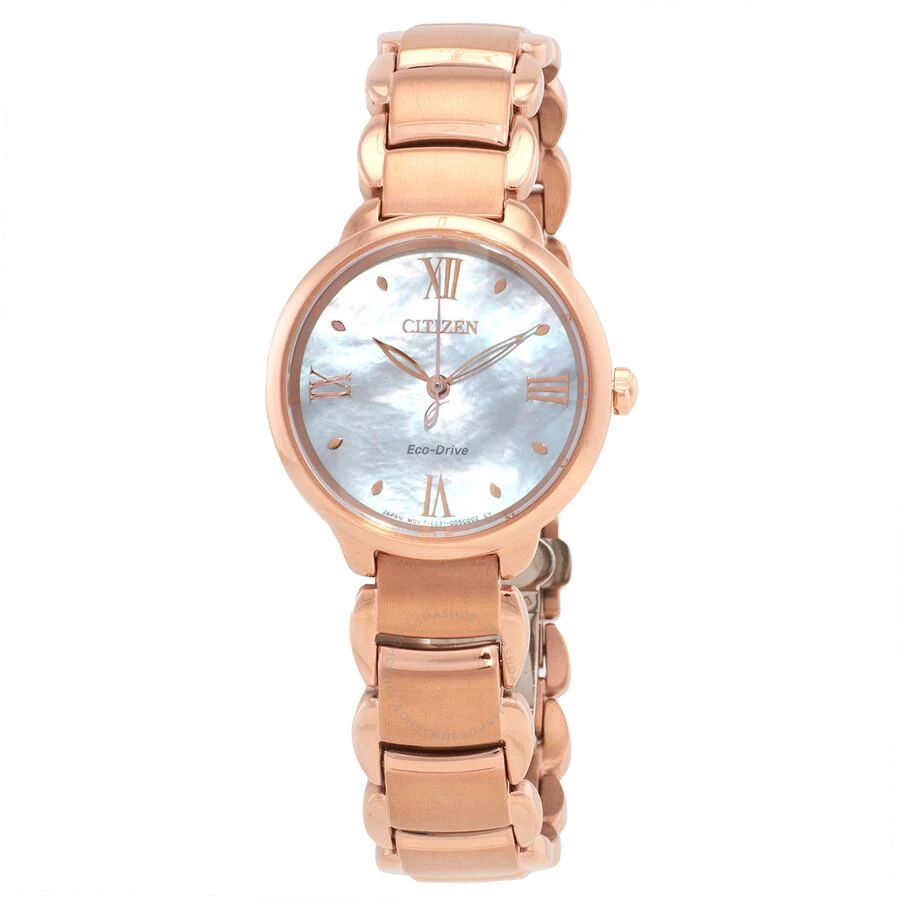 Citizen Open Box - Citizen L Series Eco-Drive Mother of Pearl Dial Ladies Watch EM0928-84D 1