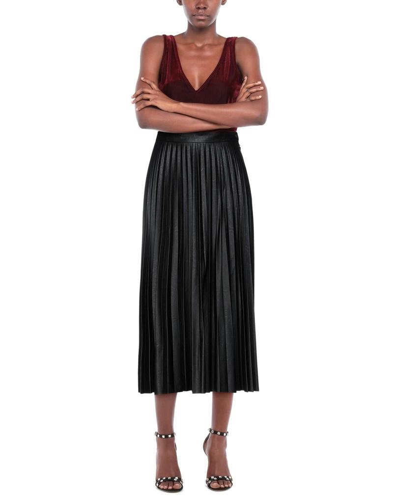 MM6 Black Paneled Midi Skirt レース MM6 Black Paneled Midi Skirt レース