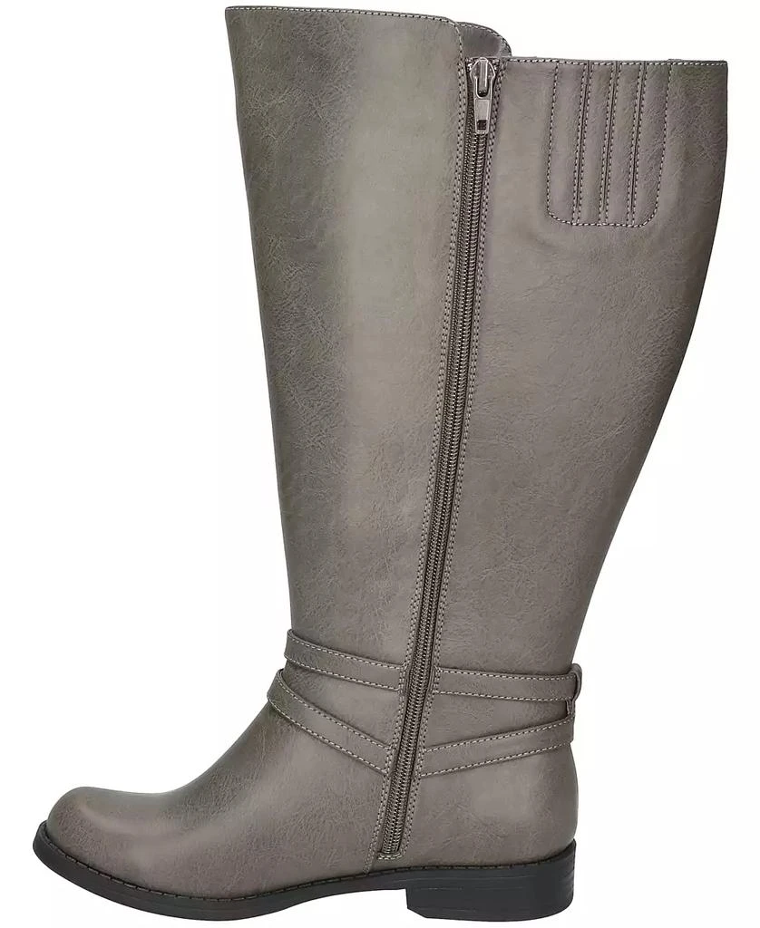 Easy Street Women's Bay Plus Plus Athletic Shafted Extra Wide Calf Tall Boots 6