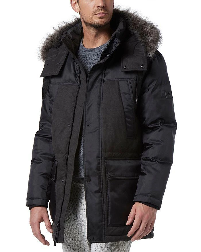 Andrew Marc Tripp Removable Faux Fur Hooded Parka 3