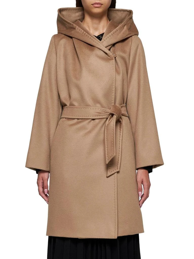 Max Mara Studio Max Mara Studio Newmang Hooded Coat 2