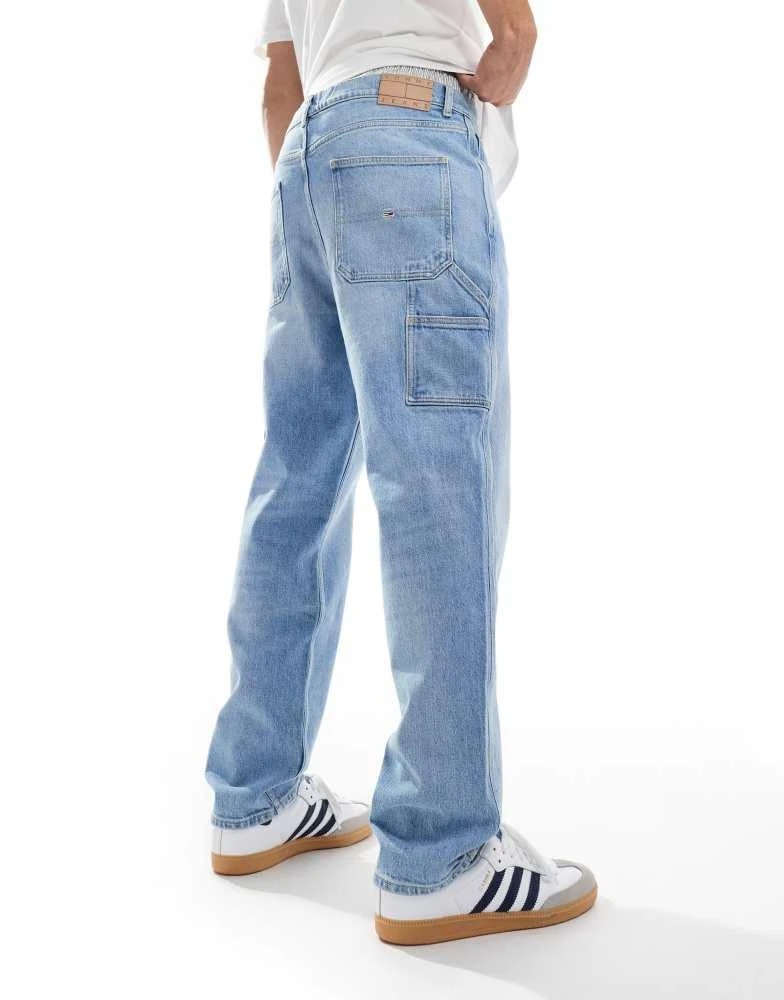 Tommy Jeans Tommy Jeans skater carpenter jeans in light wash 4