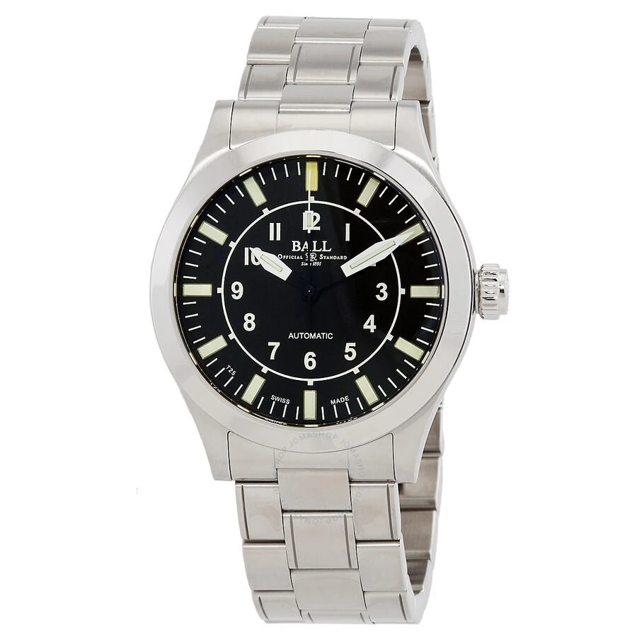 BALL Watch Engineer Master II Automatic Black Dial Men's Watch NM2182C-S11J-BK 1
