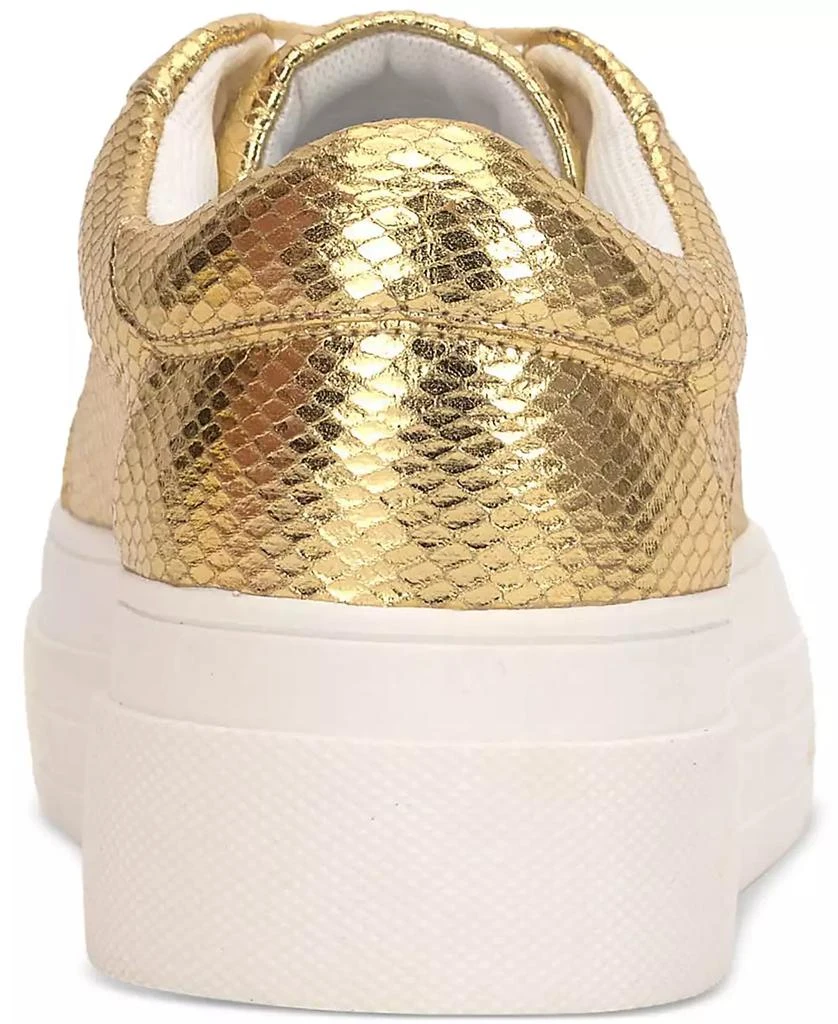 Jessica Simpson Women's Caitrona Lace Up Platform Sneakers 7