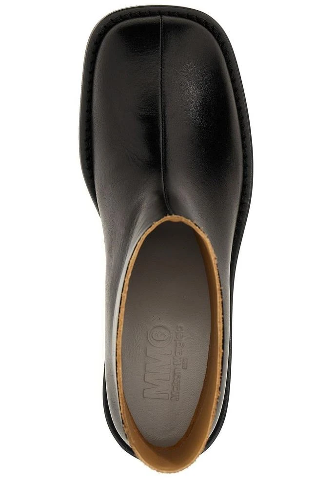MM6 MM6 Maison Margiela Square Toe Ankle Boots 3
