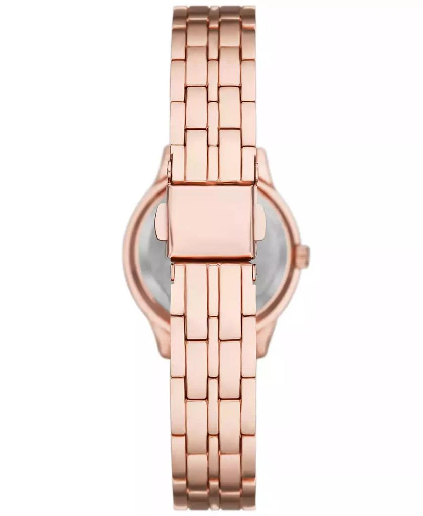 Folio Women's Three Hand Rose Gold-Tone Alloy Watch 27mm Gift Set 2