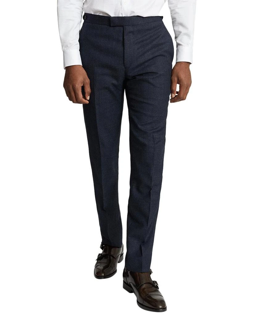 Reiss Dunn Wool Crofleck Texture Pant 1