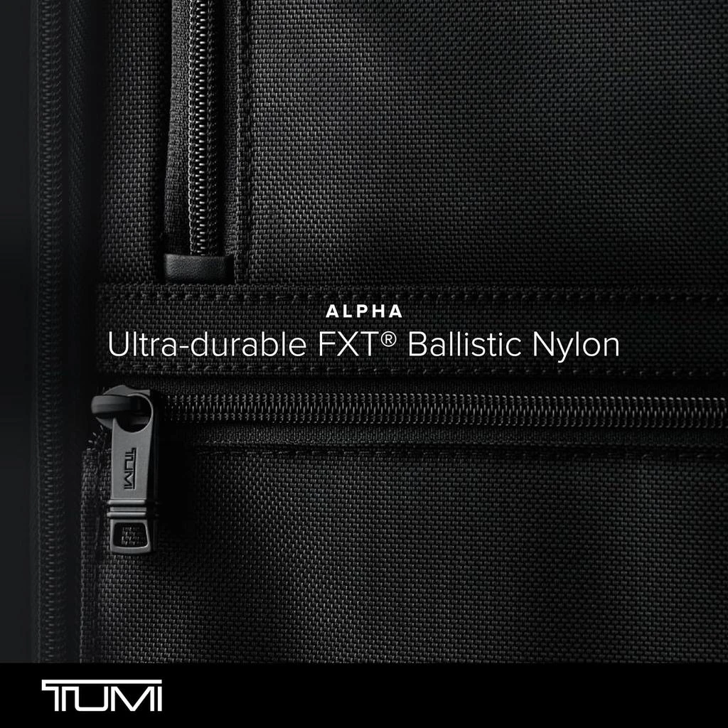 Tumi TUMI - Alpha Brief Pack - Men's and Women's Work and Travel Laptop Backpack with Padded Adjustable Strap - Fits Up to 15" Screen - Black 6