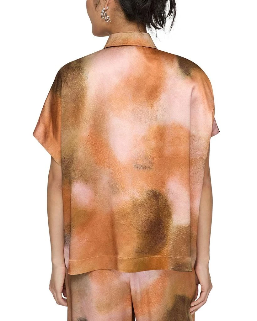 Lafayette 148 New York Oversized Silk Dolman Sleeve Top 4