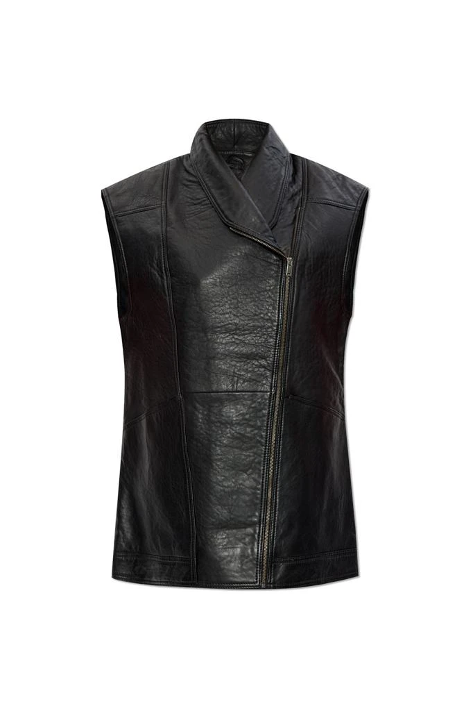 Gestuz Leather vest Gellygz 1