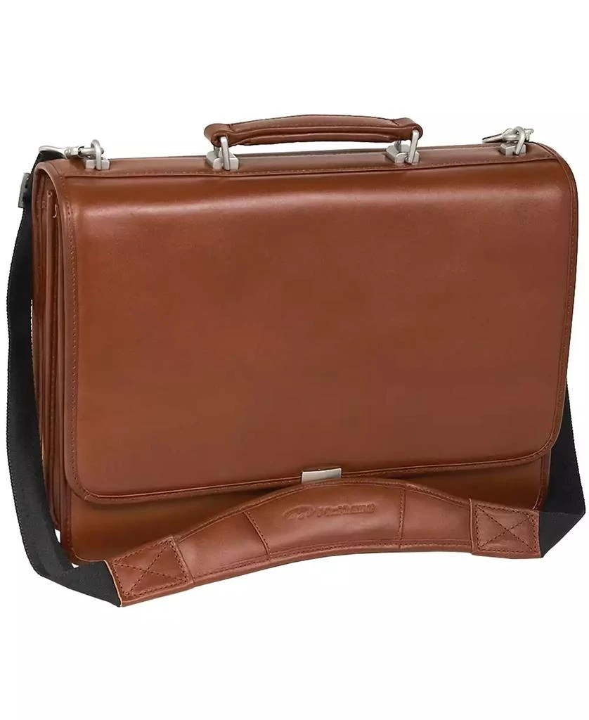 McKlein Lexington Flapover Double Compartment Briefcase 3