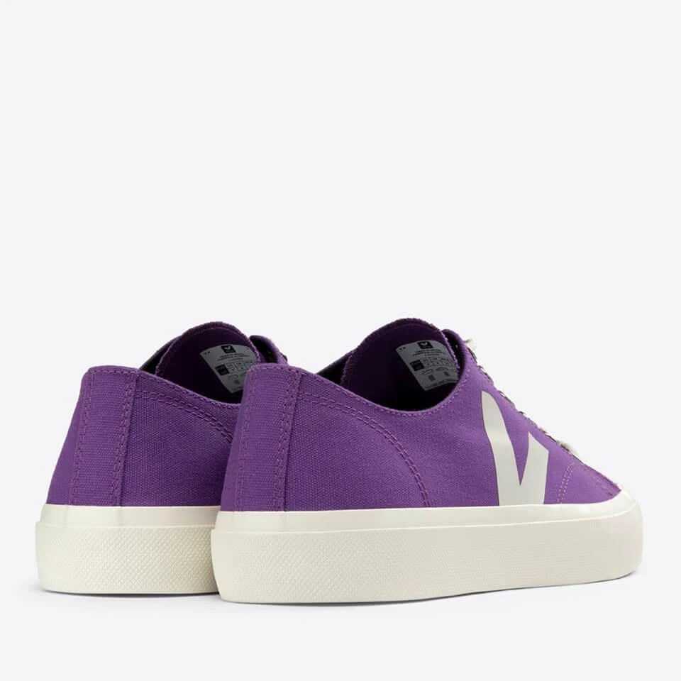 Veja VEJA WOMEN'S WATA VEGAN LOW TOP CANVAS TRAINERS 4