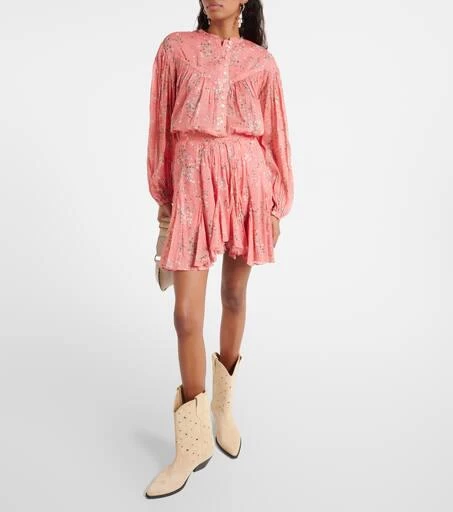 Isabel Marant Kiledia cotton and silk blouse 2