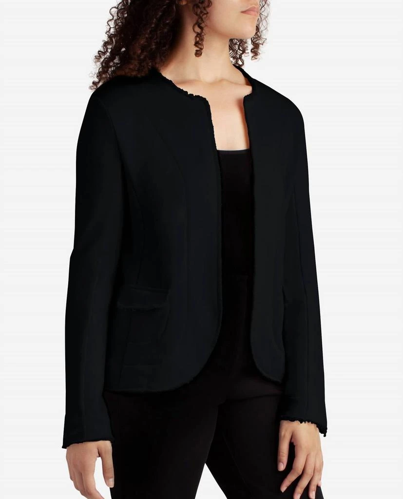 Danskin Danskin - Frayed Edge Open Jacket 1