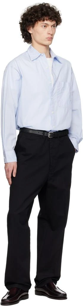 Merz b. Schwanen White & Blue SHIRT04 Shirt 5