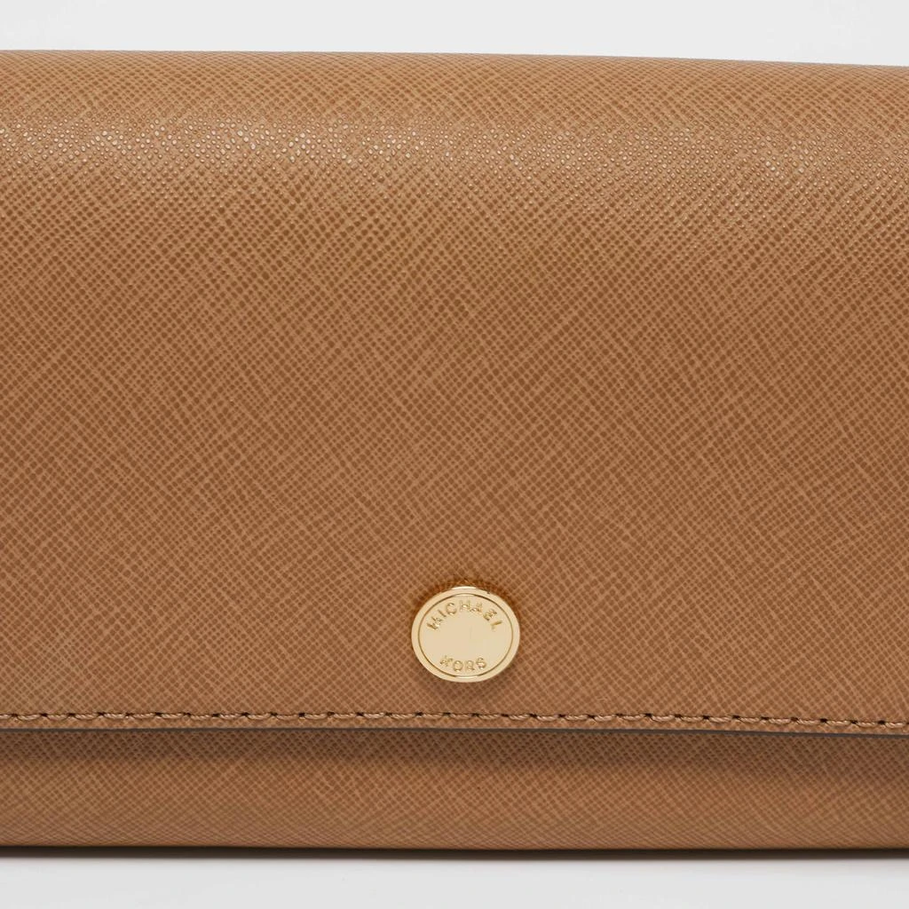 Michael Kors Beige Saffiano Leather Wallet 5