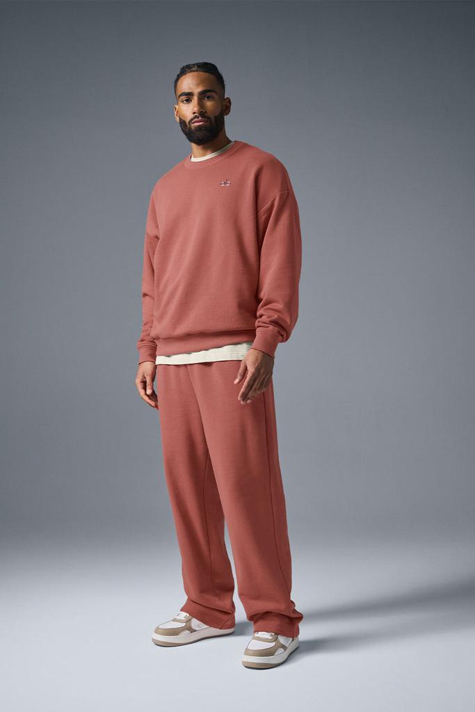 Alo Accolade Straight Leg Sweatpant - Soft Terracotta