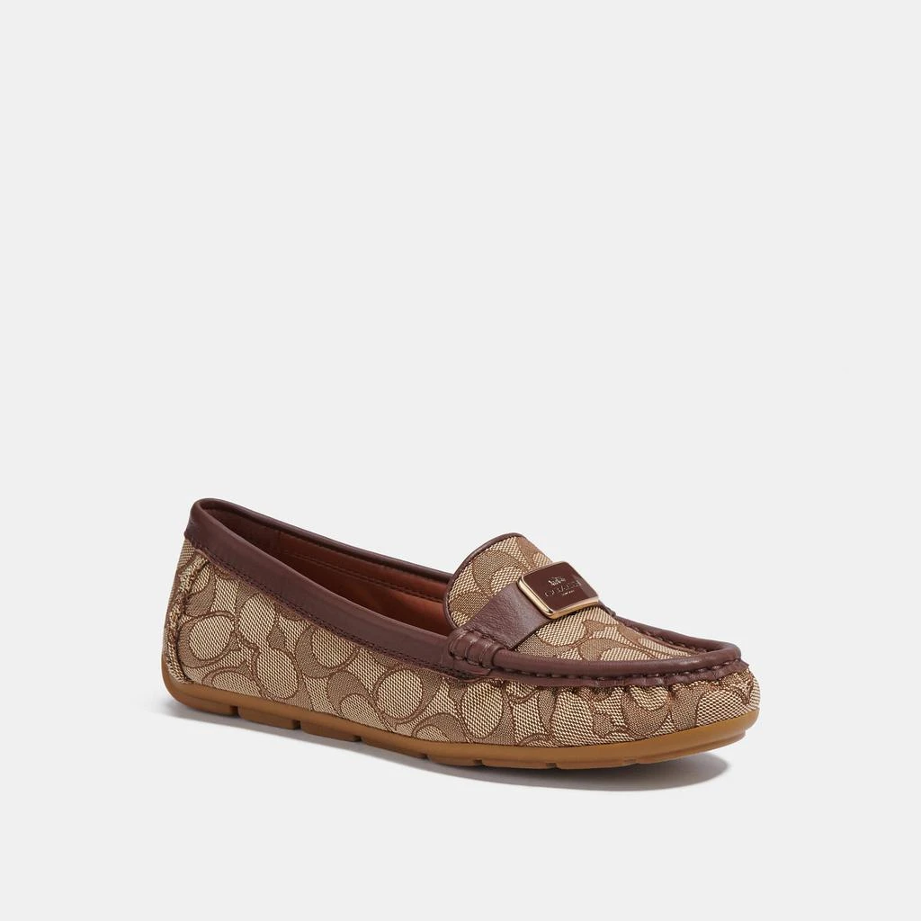 Coach Mona Driver In Signature Jacquard 1