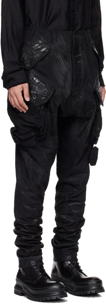 Julius Black Gasmask Cargo Pants