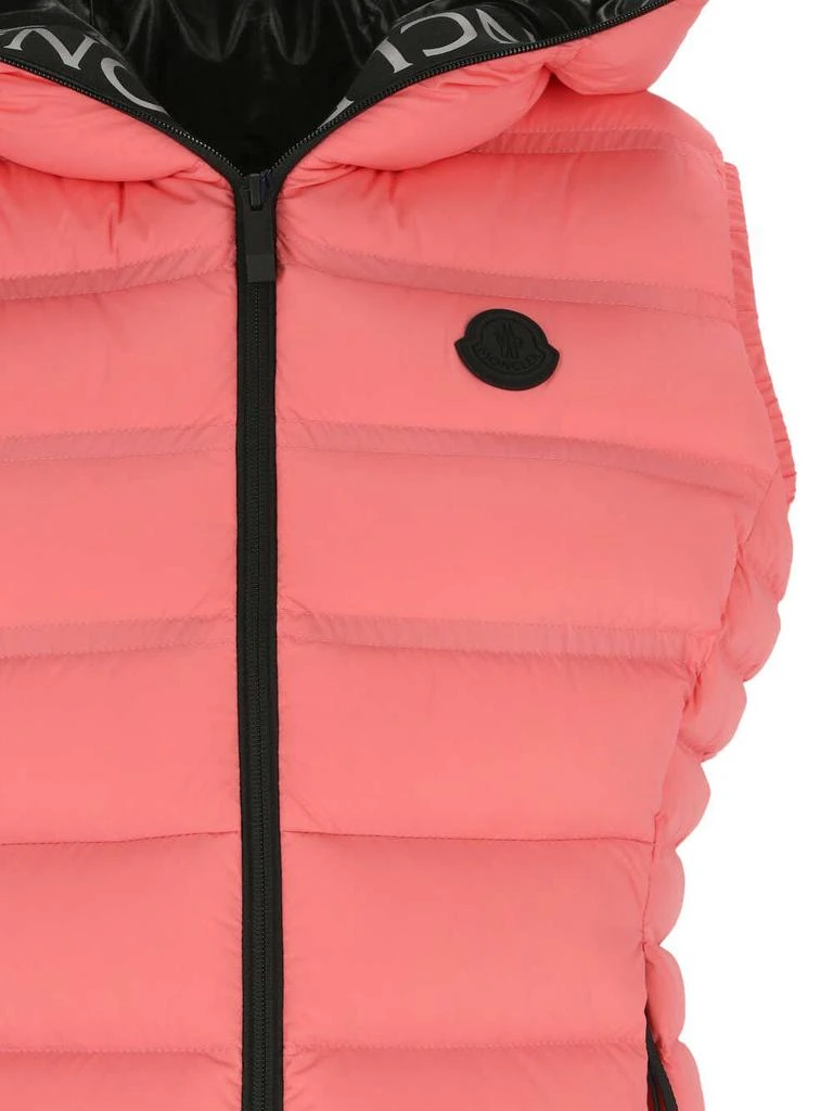 Moncler Moncler Logo Patch Zip-Up Padded Gilet 3