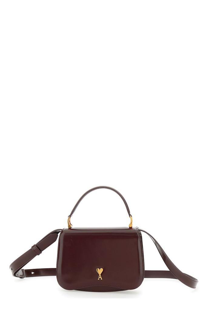 AMI Green Paris Paris Top Handle Bag - Tote Bags - Save AMI Green Paris Paris Top Handle Bag - Tote Bags - Save