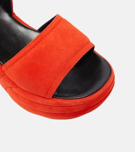 Pucci Pucciami suede wedge platform sandals 6
