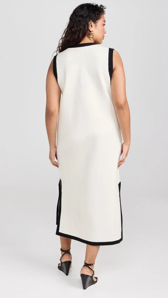 English Factory Knit Midi Dress With Ribbon Tie 8