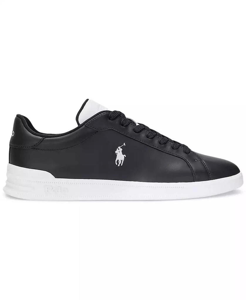 Ralph Lauren Men's Heritage Court II Leather Lace-Up Sneakers 4