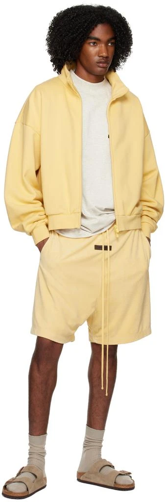 Essentials Yellow Full Zip Jacket 4