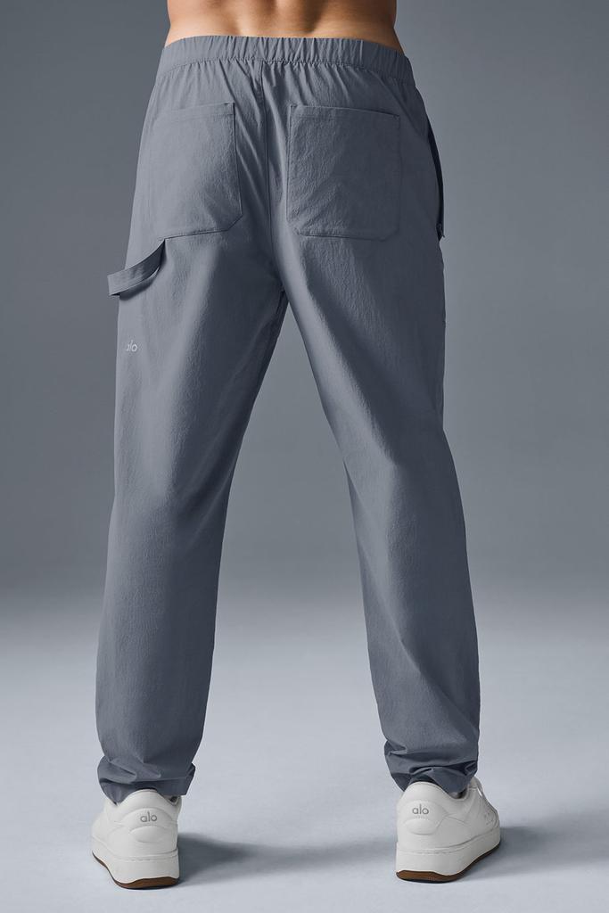 Alo Co-Op Carpenter Track Pant - Steel Grey