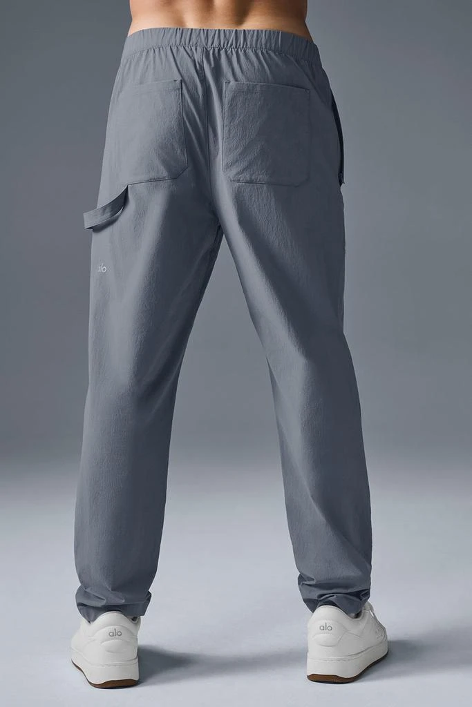 Alo Co-Op Carpenter Track Pant - Steel Grey 2