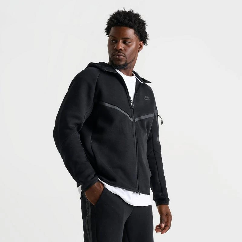 NIKE Men's Nike Tech Fleece Windrunner Full-Zip Hoodie 3