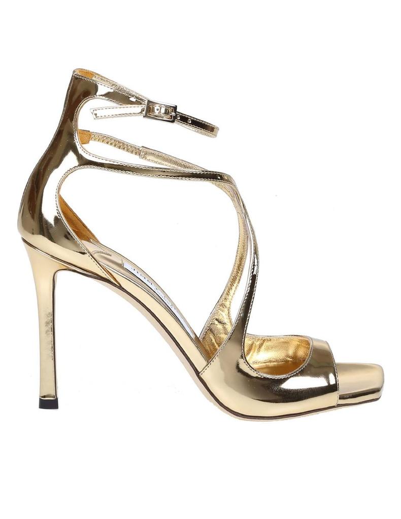 【送料&関税込】Jimmy Choo Powder Blue Satin Ottilia Sandals Jimmy Choo Powder Blue Satin Ottilia Sandals - Sandals