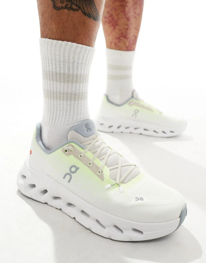 Shop ON Cloudtilt all day trainers in lime ivory on Sale at  display picture 1