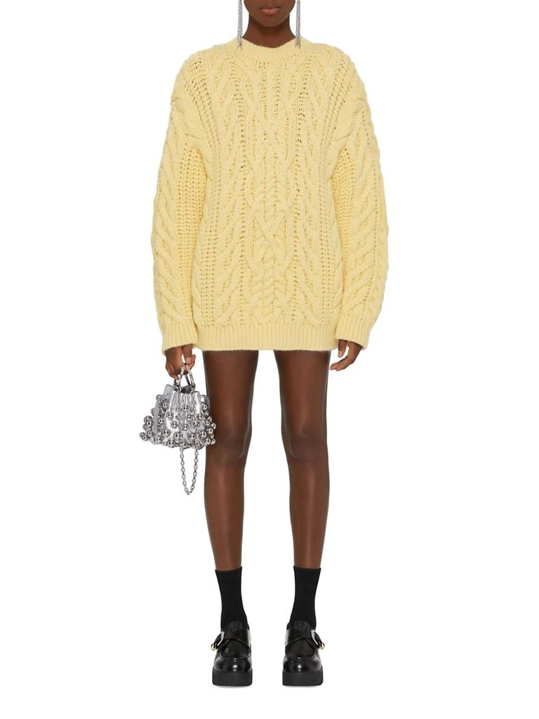 Givenchy Oversized Sweater in Cable-Knit 2